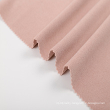Super Sept 92% Polyester 8% Spandex interlock velvet fleece baby clothing fabric